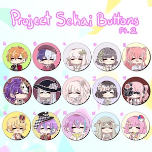Project SEKAI Buttons Pt. 2