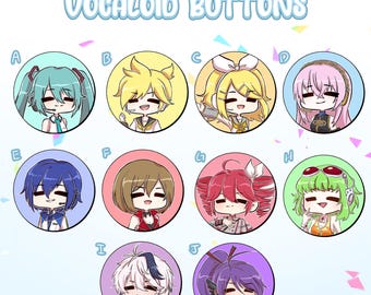 Botones de Vocaloid