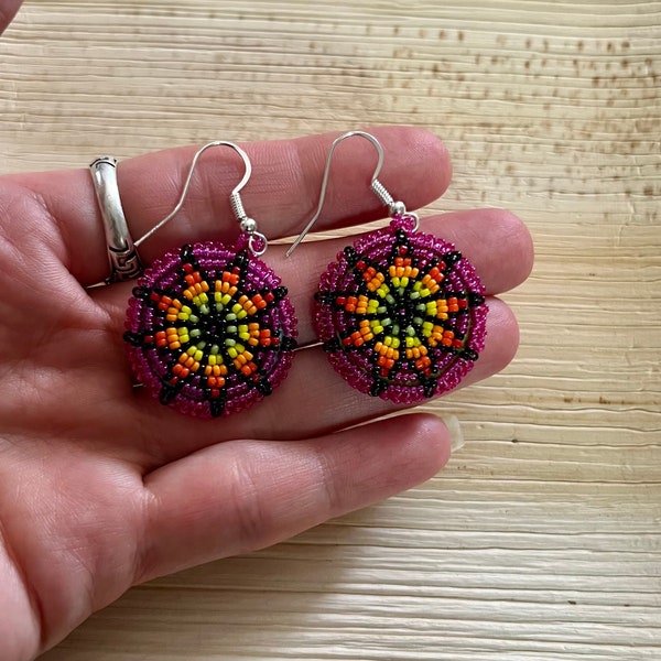 Seed Bead Earring Etsy