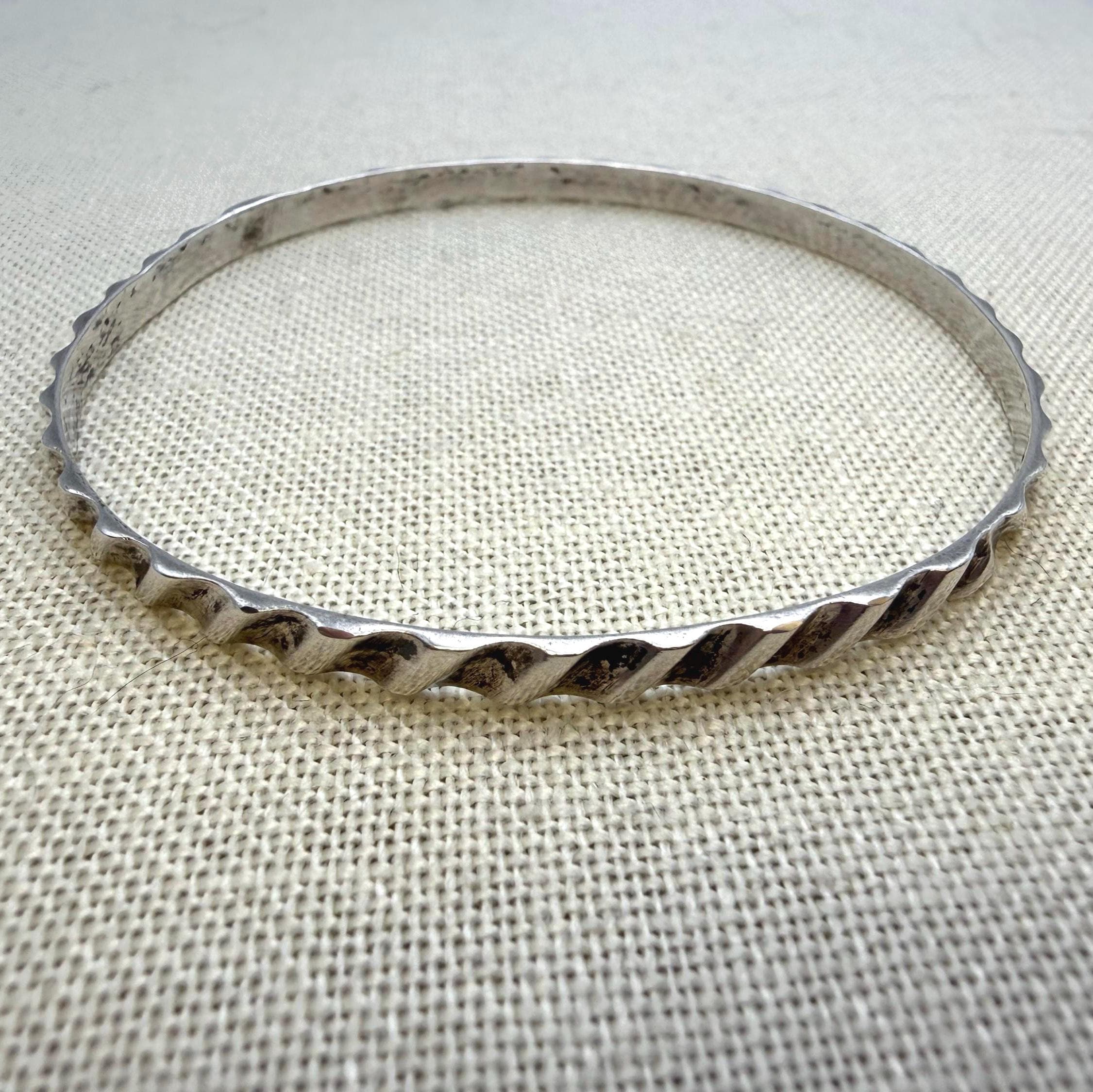 Vintage Mexico 925 Bangle - Etsy