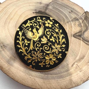 Damascene Brooch - Etsy display picture 1