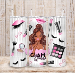 Papier peint numérique glamour pour fille, 20 oz - Sublimation PNG 300 dpi