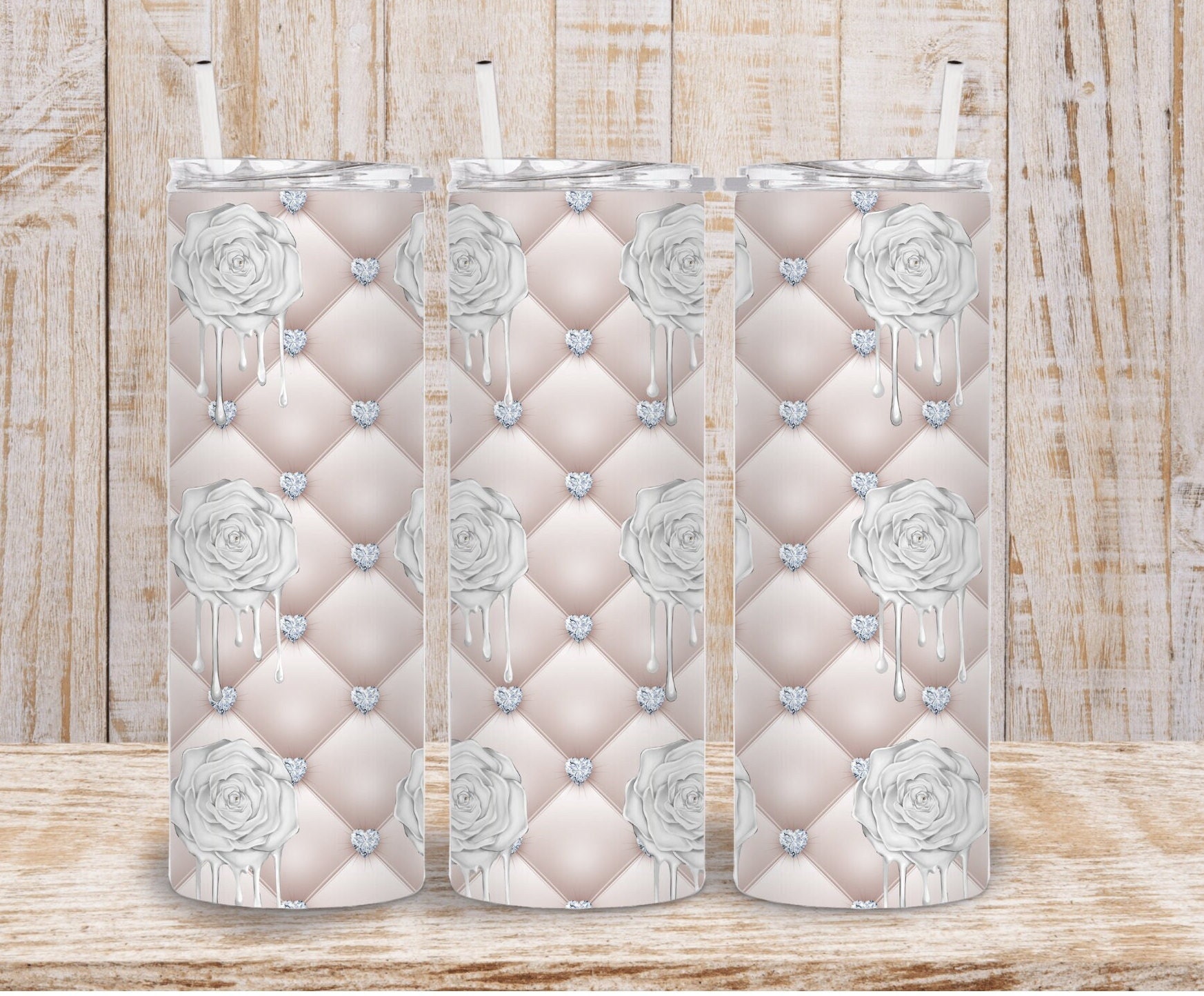 LV Design Glass Can – Crafting2shine