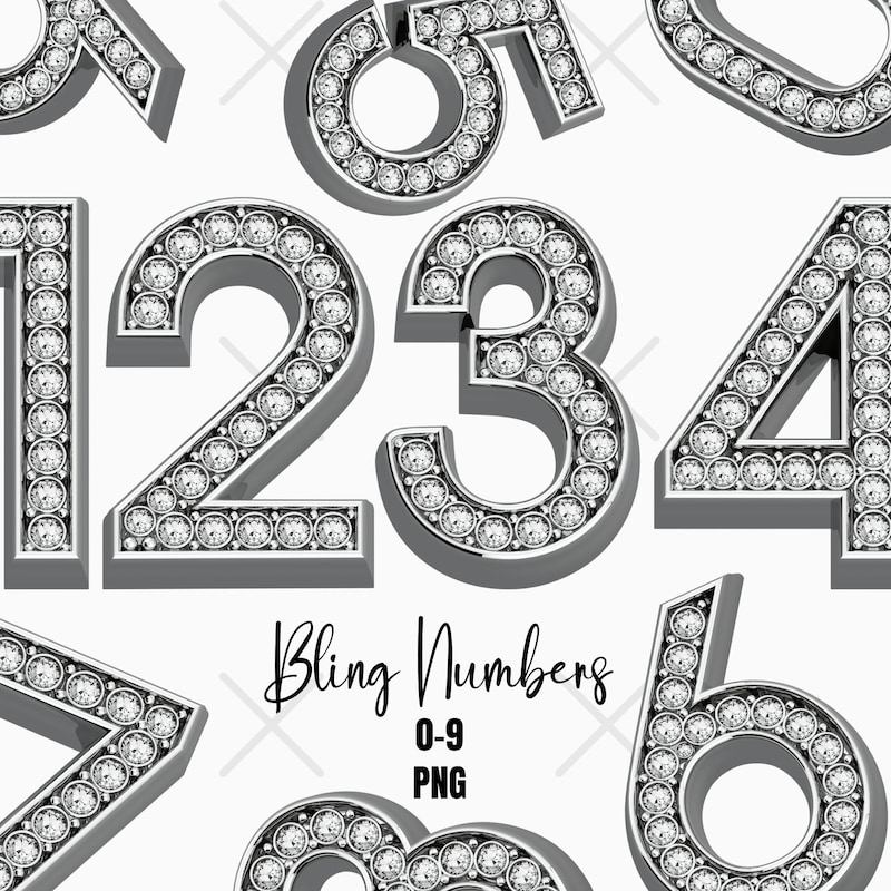 Paparazzi Numbers - Etsy
