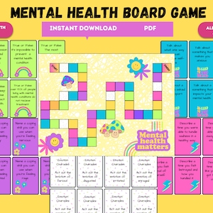 Juego de mesa de salud mental