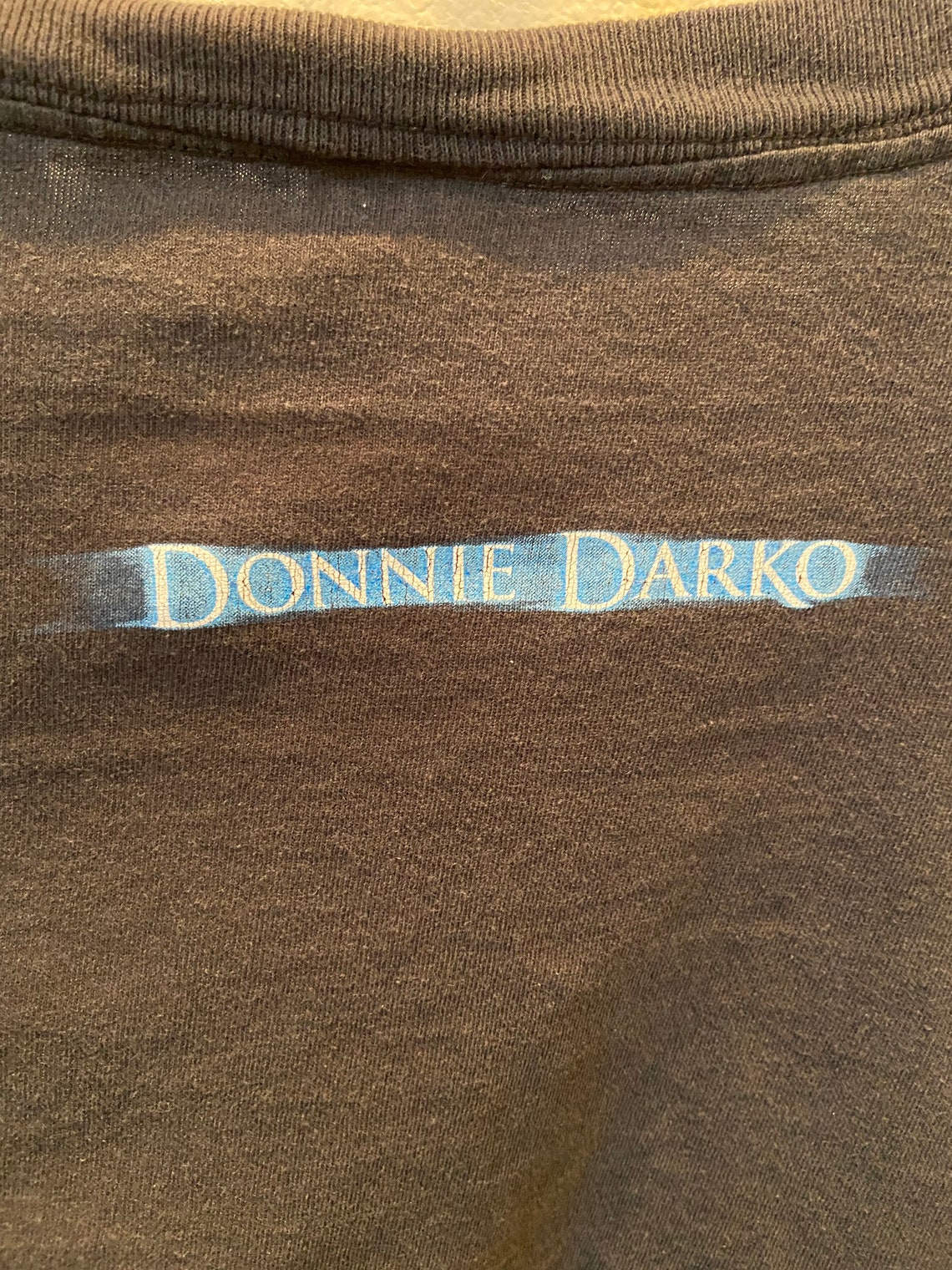 T-shirt Vintage Donnie Darko - Motif Frank Le Lapin, Taille S, Couleur Noire - Occasion Très Bon état