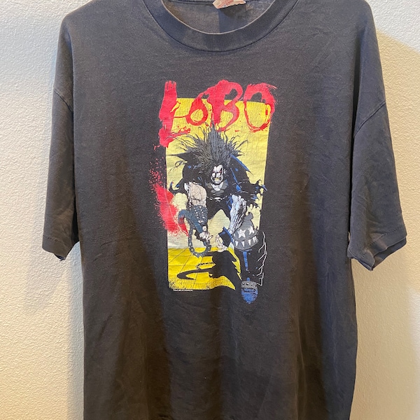 t-shirt vintage Lobo DC comics