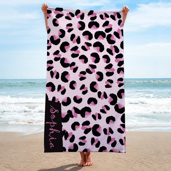 Leopard Towel Etsy