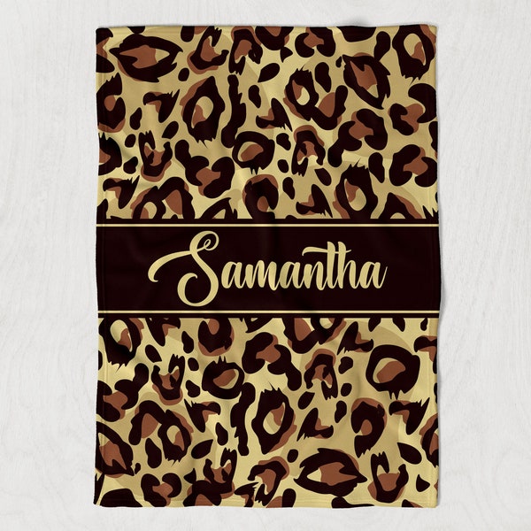 Leopard Blanket Etsy