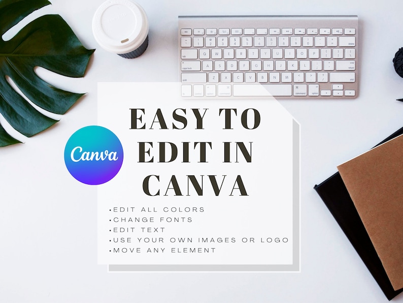 Realtor QR Code Business Card Template Editable Minimalist Etsy