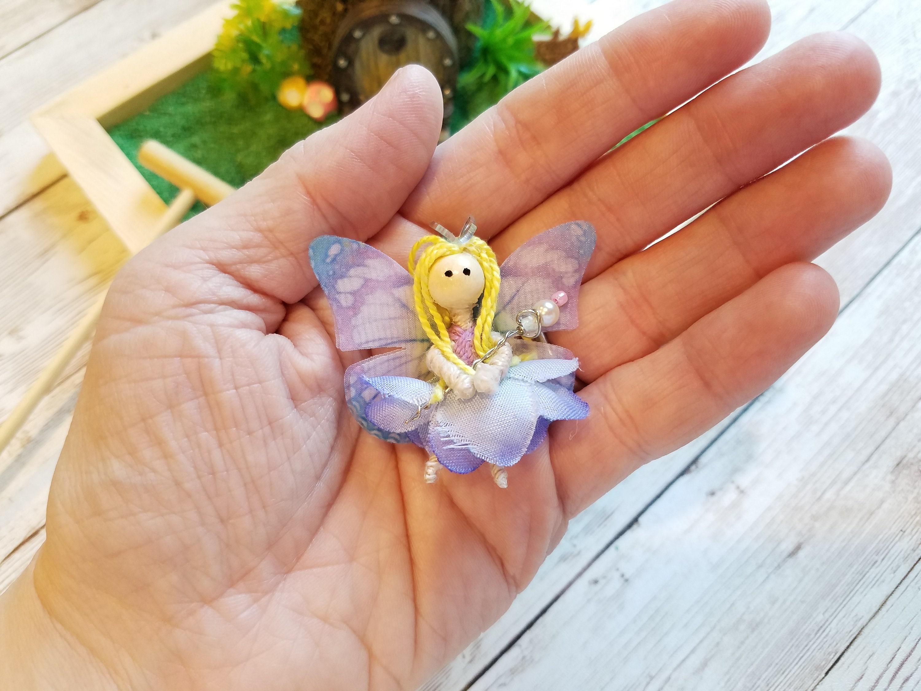 Fairy Mini Zen Garden Kit | Handmade Fairy | Enchanted Forest