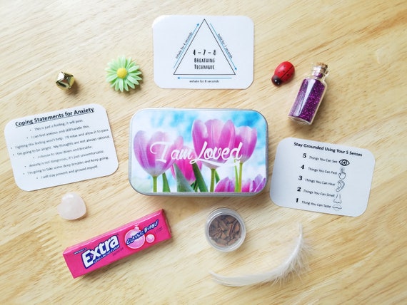 Toys & Games Coping Skills Box Self-Care Gift Mini Calm Down Kit for ...