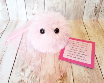 Worry Pet, Worry Furry, Worry Critter, Sensory Ball, Anxiety Relief, Stress Relief, Anxiety Monsters, Stress Ball, Fidget Toy For Kids, Pink