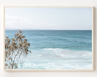 Coastal Wall Prints Beach Prints Boho Beach Wall Art Modern Coastal Art Ocean Waves Print Digital Prints Beach Wall Art Beach Poster