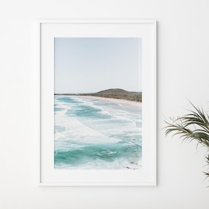 Impresiones de arte de pared costero, póster de playa bohemio, impresión para sala de estar, impresiones de playa oceánica para decoración de pared de casa de playa para regalo de inauguración de la casa
