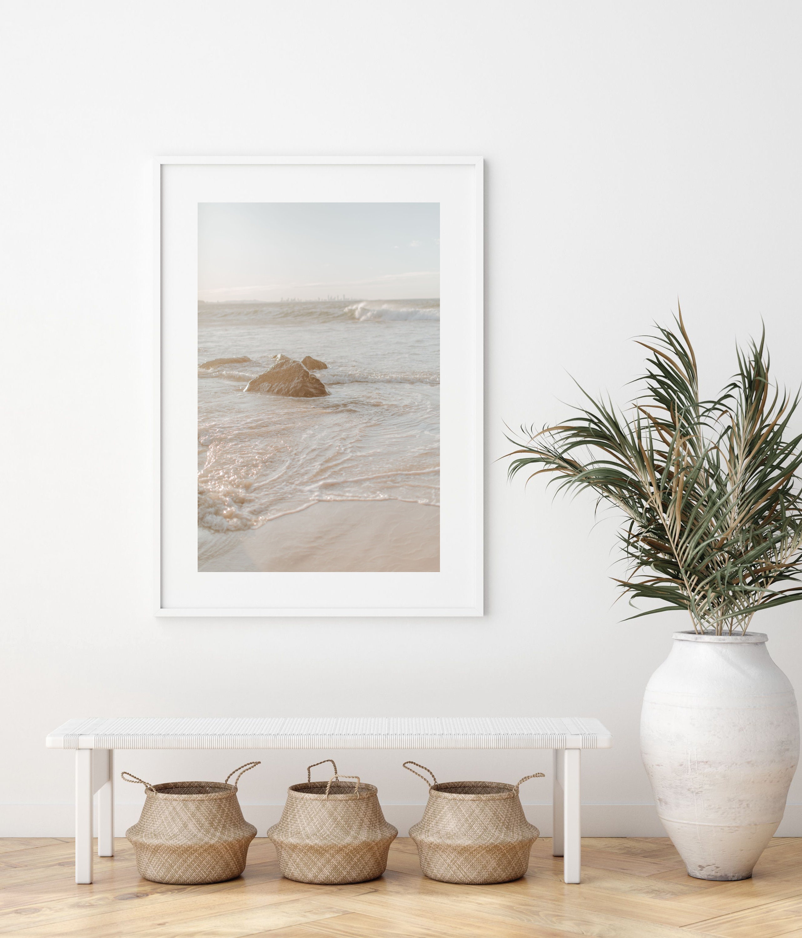 Coastal Wall Art Set of 3 Beachy Prints for Living Room Beach Prints ...