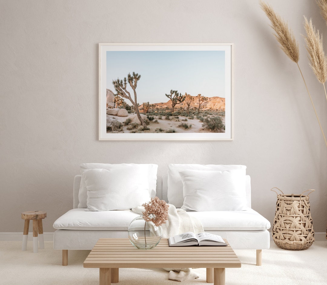 Joshua Tree Wall Art California Desert Photography Prints Boho Western ...