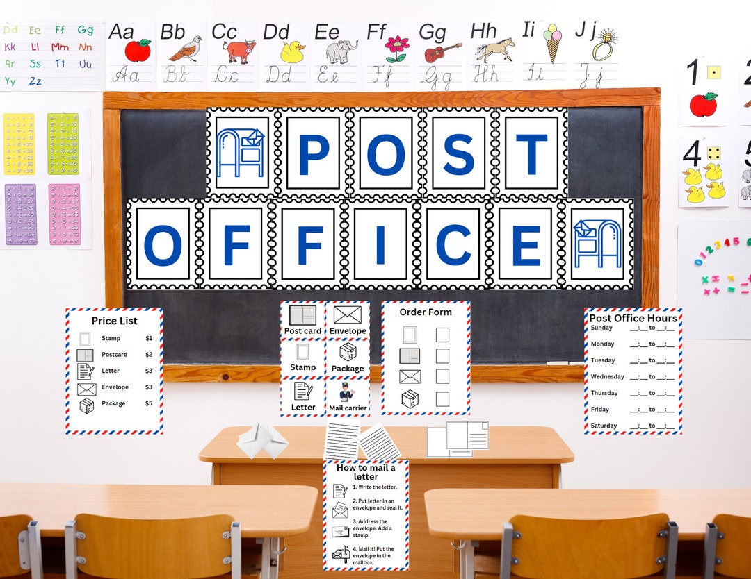 Pretend Play Center: Post Office - Etsy