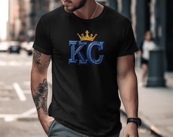KC Crown Royal T-Shirt, Kansas City Baseball Tee, Game Day Fan Apparel, Forever Royal Sports Team Unique Gift
