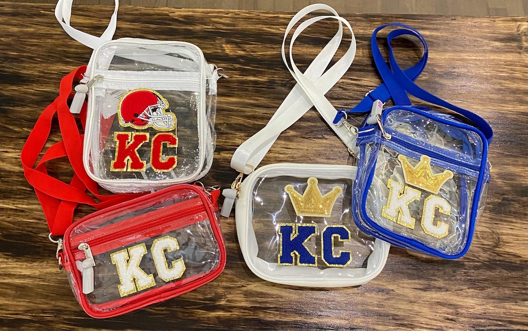 KC Gameday Clear Tote Football Stadium Approved Shoulder Bag | Kansas