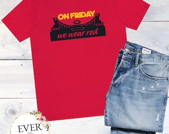 Red Friday Arrowhead Chiefs Kingdom T-shirt