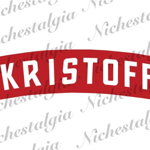 Kristoff Smirnoff Logo PNG Download istantaneo Cricut Silhouette Vector Taglio Contorno Congelato Alcol Gioco di Parole Adulti Uomini Donne Viaggio Vodka Sottile
