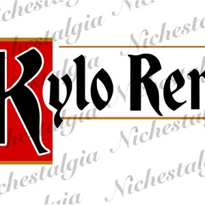 Kylo Ren Ketel Logo One Download istantaneo Cricut Silhouette Star Last Wars Jedi Vector Adam Contorno Driver Alcol Vodka Adulto Uomini Donne K