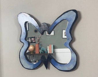 Custom butterfly mirror | Wall Decor