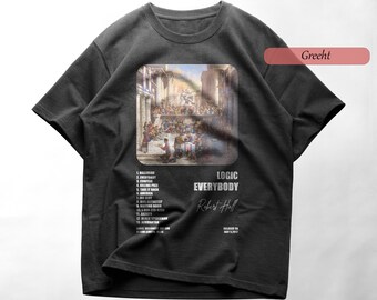 Logic Shirt - Logic Tshirt -  Logic Tee - Logic Album Cover Shirt - Logic Album Cover Tee - Logic Everybody Album Cover Shirt