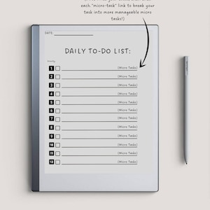 Personalized Remarkable TO DO LIST Template For Task Management In Pdf Format – Micro Task Template For Friends