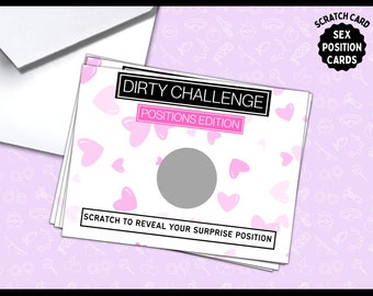 Naughty Scratch Card for Him, Naughty Valentines Day Gift for Him, Date Night Game, Adult Card Game, Scratch Off Surprise, Naughty Gifts