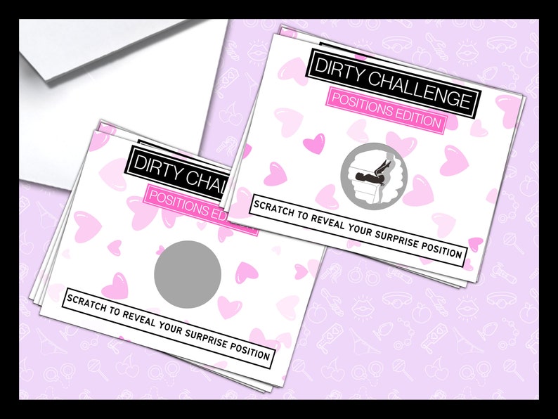 Naughty Scratch Card for Him, Naughty Valentines Day Gift for Him, Date