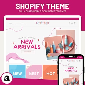 Summer Boutique Shopify Theme: E-Commerce Website Design