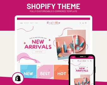 Summer Boutique Shopify Theme: E-Commerce Website Design