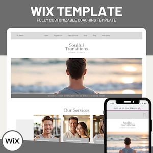 Wix Coaching Website Wix Website Templates Luxury Website Wix Template Wix Templates Online Store Online Shop Wix Website Design Template