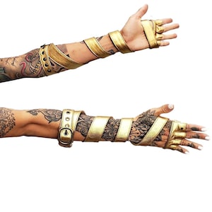 5D x Eyecon Crow Gloves - gold Gloves Eyecon