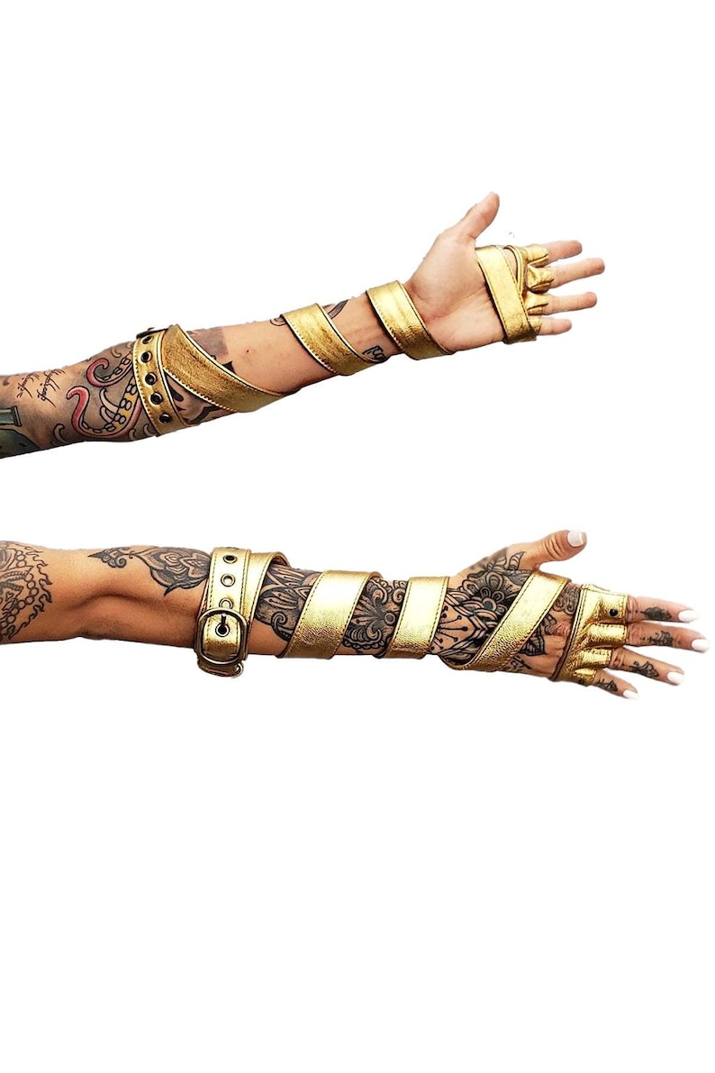 5D x Eyecon Crow Gloves - gold Gloves Eyecon