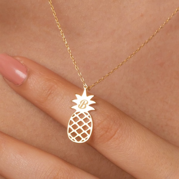 Ananas Halskette, Fruchtbarkeit Wunsch Geschenk Ananas Halskette, Unfruchtbarkeit Schmuck, IVF viel Glück Halskette, Muttertagsgeschenk