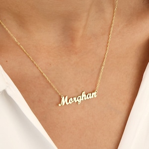 Custom Name Necklace,Dainty Name necklace,Gold Name necklace, Personalized jewelry, Personalized Gifts, Mothers day gifts