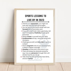 Inspiracja sportowa, cytaty sportowe, motywacja sportowa, plakat motywacyjny dla dzieci, wydruk motywacyjny, wystrój sportowy, prezent dla syna i córki sportowca