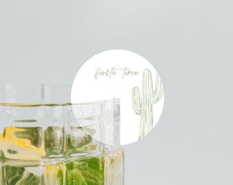 drink charme, fiesta tijd, fiesta decor, bruids douche drinken charme, verjaardag drankje charme, aangepaste drank charme, drinken roerder, feest decor