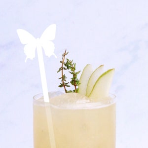 butterfly drink stirrer, drink stirrer, drink stirrers, spring decor, easter decor, butterfly decor, bar decor, butterflies, stir stick
