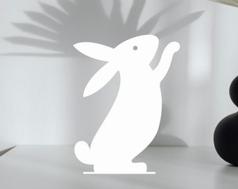 bunny decor, easter decor, bunny stand, easter centerpiece, bunny party, some bunny is one, rabbit decor, easter bunny, easter decorations