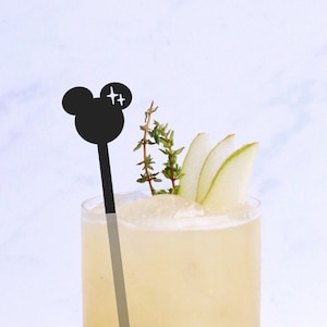 mickey drink stirrer, Mickey Mouse, Disney decor, drink stirrers, drink stirrer, Disneyland theme, Minnie Mouse, magic castle