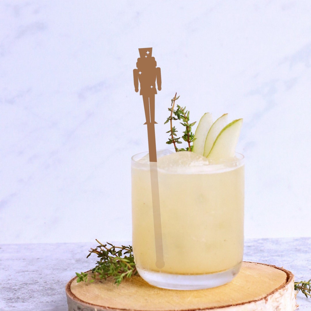 Nutcracker Drink Stirrer, Drink Stirrers, Christmas Drink Stirrer
