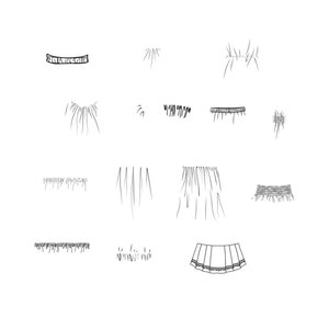 GATHERS Fashion Flat Templates