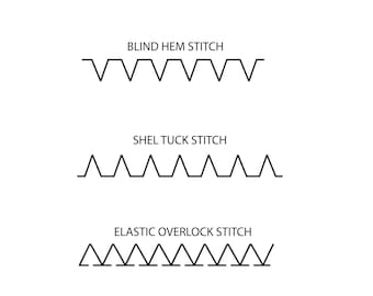 Stitching Brush Set: Fashion CAD Designs for Adobe Illustrator (EPS Vector File)