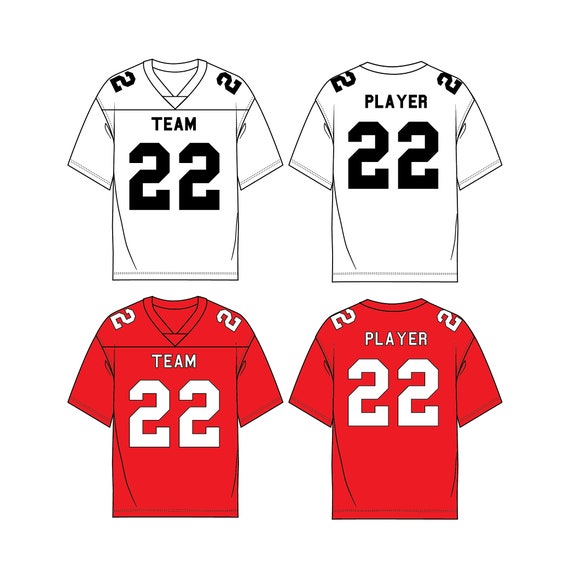 Modelli di maglie da calcio alla moda: disegni CAD tecnici (file