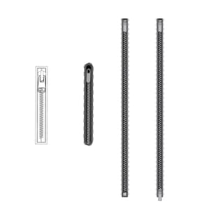 Zipper Fashion Flat Templates