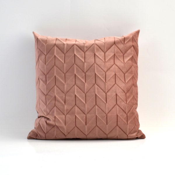 Velvet cushion auroræ Altrosa
